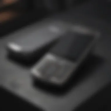 Elegant flip phone with sleek design