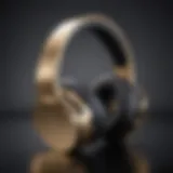 Sleek and stylish design of PlayStation 4 Gold Headset