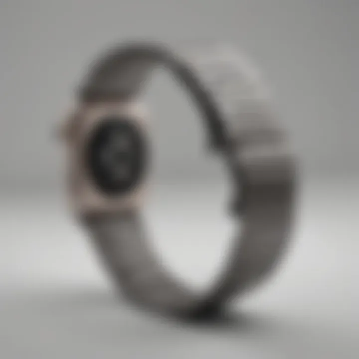 Sleek Titanium Apple Watch Band