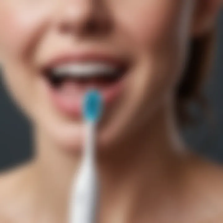 Smart sensors in electric toothbrush