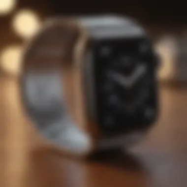 Stylish Stainless Steel Apple Watch Band