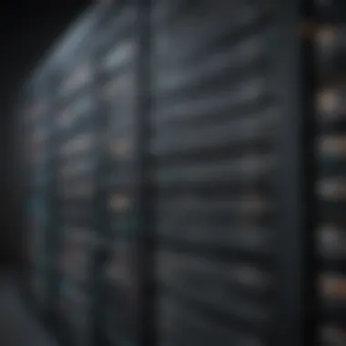 Diverse Hosting Servers Illustration depicting various types of hosting servers