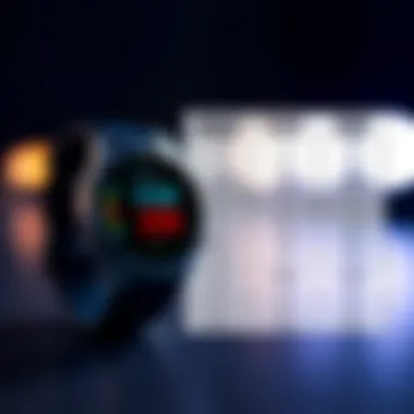 Comparison chart of popular fitness watch models and their specifications