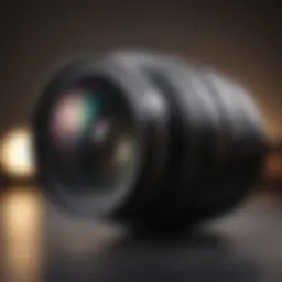 Innovative camera lens capturing cinematic details