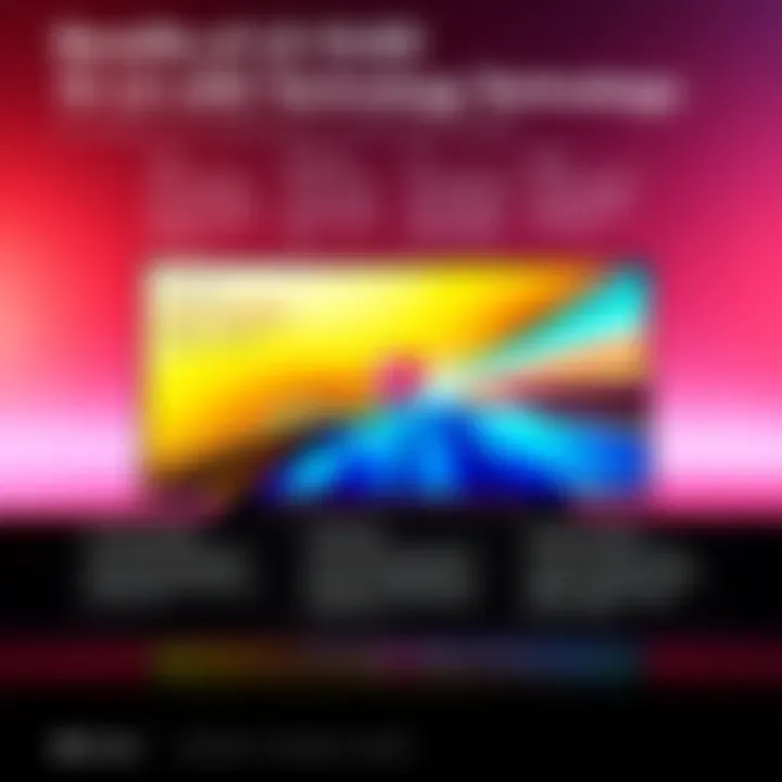 An infographic illustrating LG OLED benefits