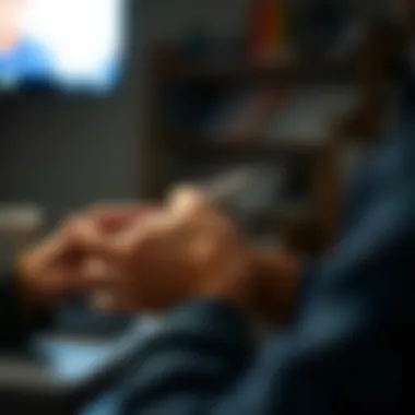 Illustration of touch gestures for Photoshop on iPad Pro