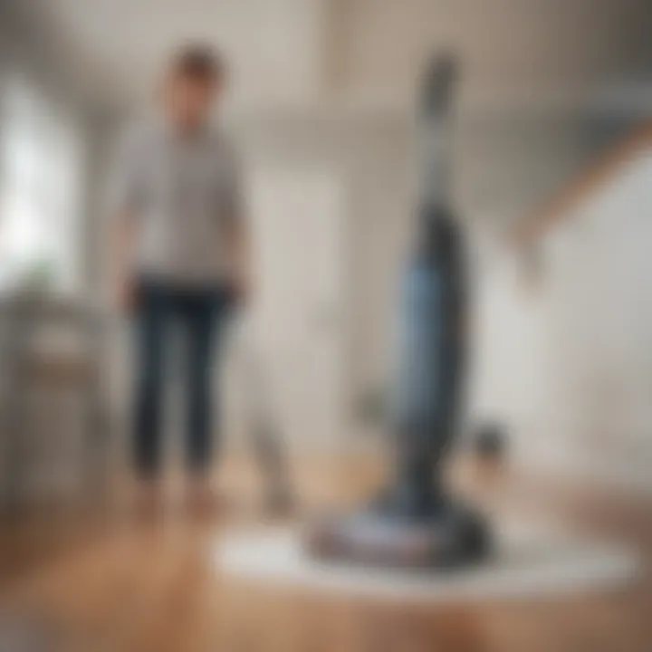 Versatility of Shark DuoClean Cordless Vacuum in action