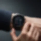 Zepp Smartwatch displaying advanced health tracking features